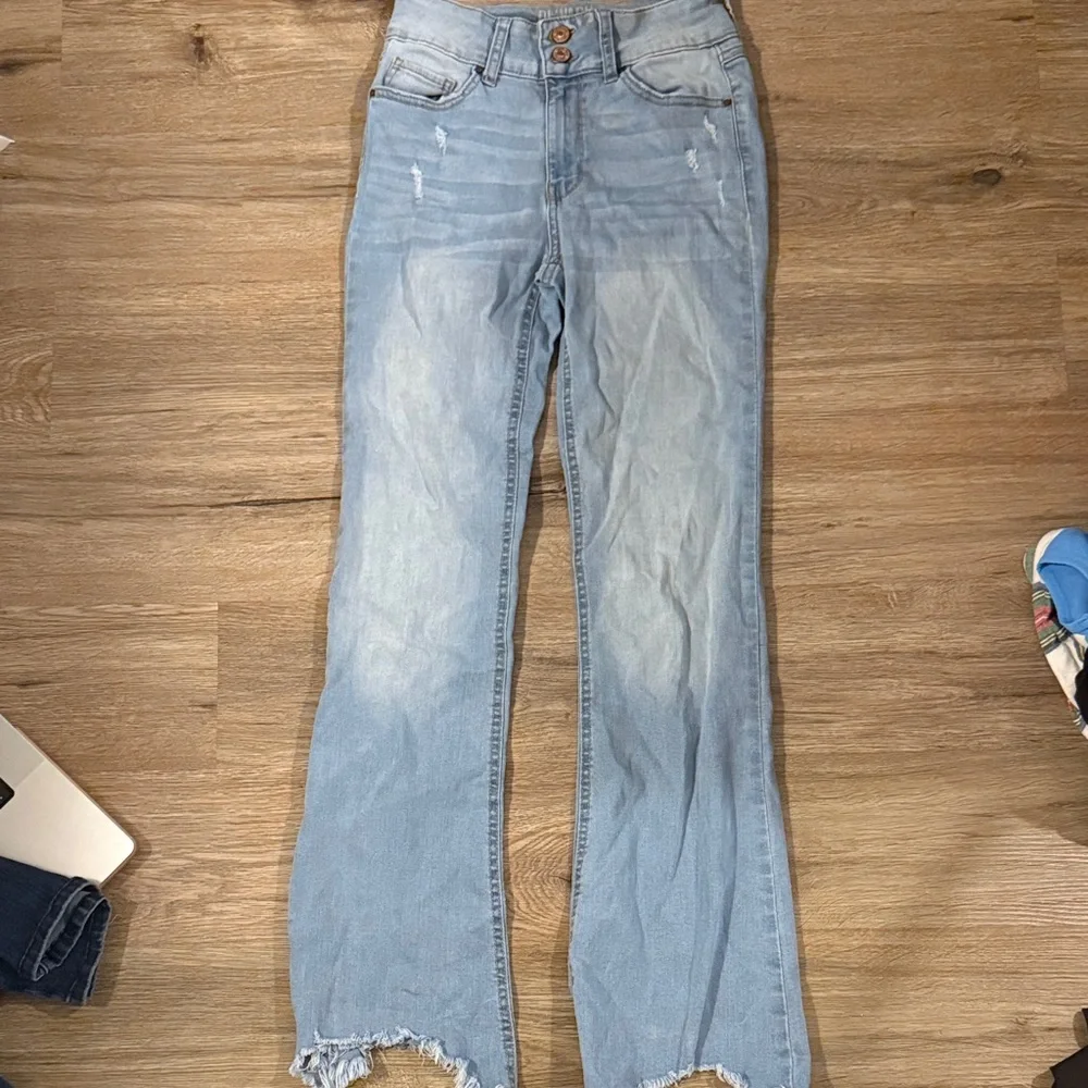 Rewash Light Blue Flare Jeans - Picture 1 of 3